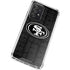 NFL San Franciso 49ers Black & White Galaxy A52 5G Clear Case
